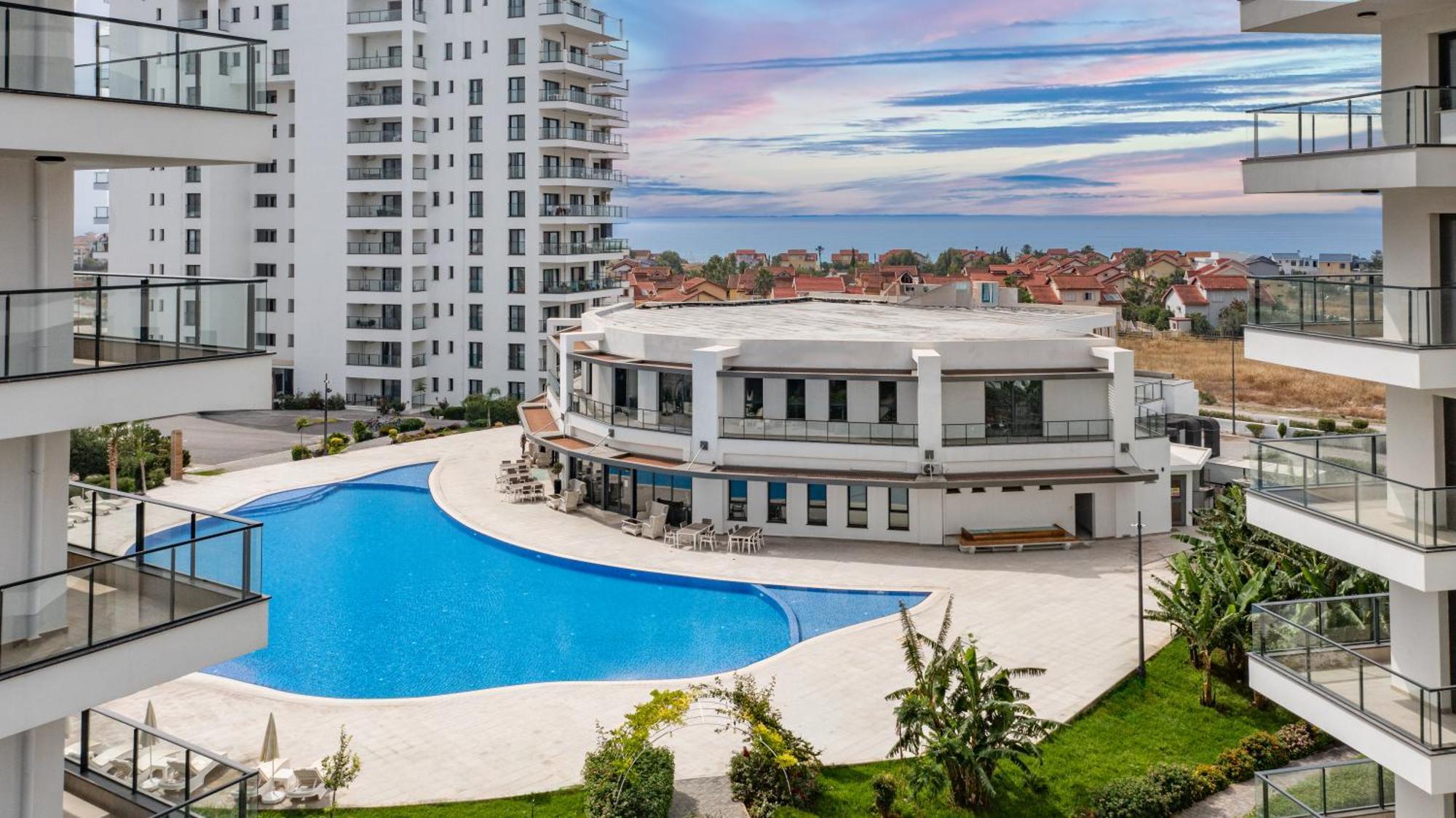 Sophia Pool Apartments In Caesar Blue Resort, Fixed Lunch Till 3Pm, Gym, Swimming Pools, Sauna, Hammam, Kids' Club Available Perivolia tou Trikomou 외부 사진